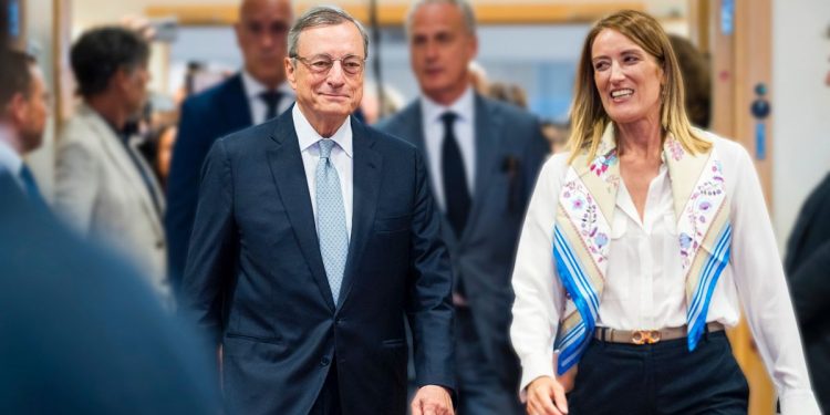 Accoglienza divisiva della relazione Draghi sulla competitività Ue