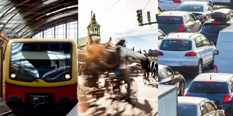 Come si spostano gli europei: auto, mezzi pubblici o bici?
