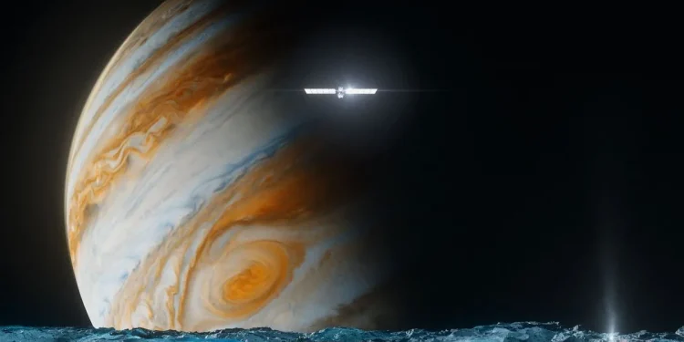 Europa Clipper NASA esplora la luna di Giove per vita abitabile