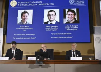 Nobel Chimica 2023 a Baker, Hassabis e Jumper per studi proteiche