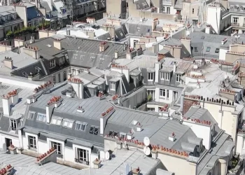 Tetti in zinco di Parigi: effetto forno e aumento delle temperature
