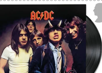 AC/DC: francobolli per il 50° anniversario di High Voltage
